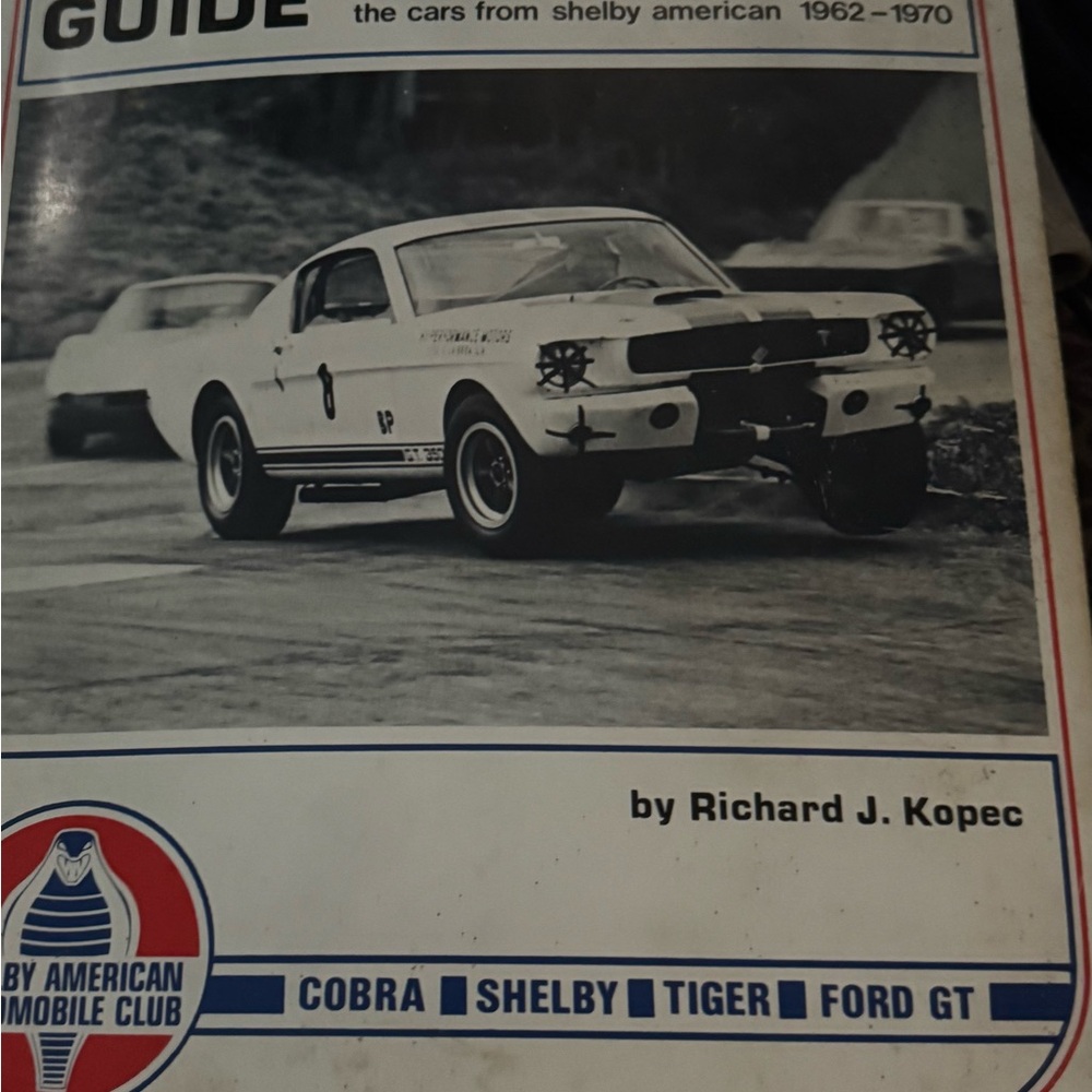 Shelby American Cars Guide Book